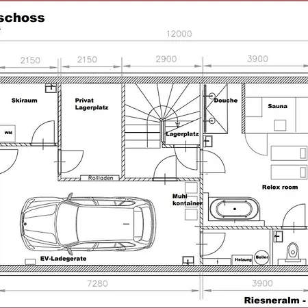 Haus Ganbei Domek alpejski